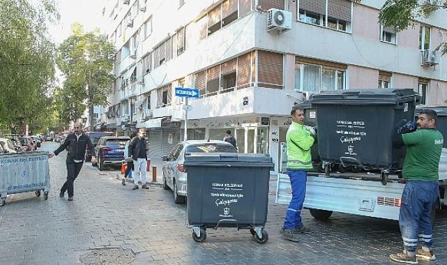 Daha temiz bir Konak için konteyner harekatı