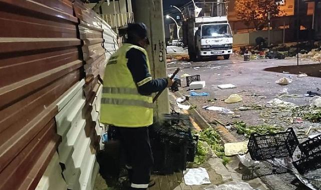 Dilovası’nda Semt Pazarları Hijyenik Hale Getiriliyor