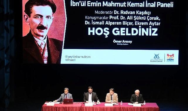 Doğumunun 153. Yılında İbn’ül Emin Mahmut Kemal İnal Paneli Zeytinburnu Kültür Sanat’ta düzenlendi
