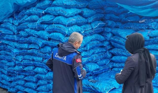 Düzce Zabıtası’ndan kömür denetimi