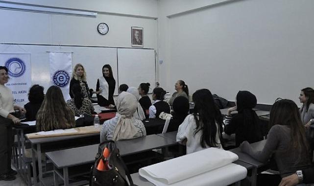 Egeli gençler, tekstil sektörünün güncel trendleriyle tanıştılar