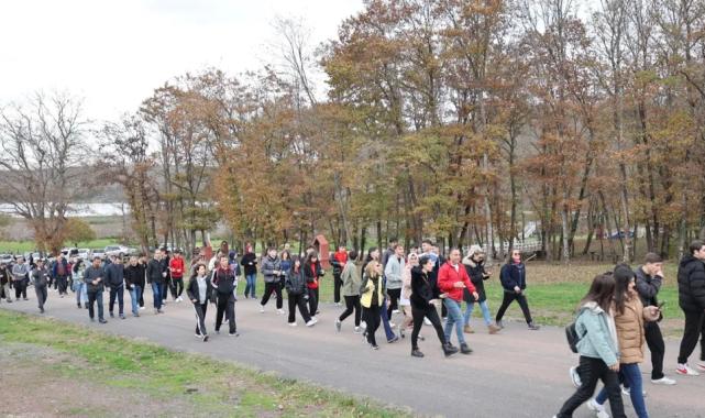 Eğitimciler doğa yürüyüşünde buluştu