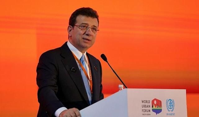 Ekrem İmamoğlu Kahire’de Düzenlenen ’12. Dünya Kent Forumu’nda Konuştu