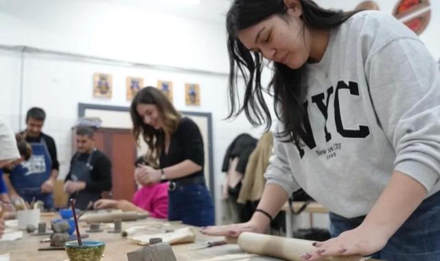 Eskişehir’de seramik atölyesine yoğun ilgi