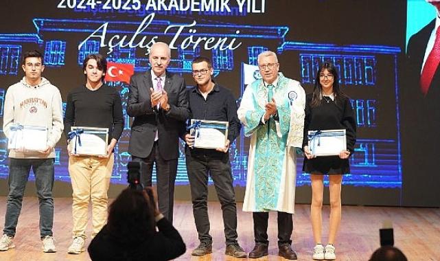 EÜ Akademik Yıl Açılışı TBMM Başkanı Prof. Dr. Numan Kurtulmuş’un Teşrifleriyle Gerçekleşti