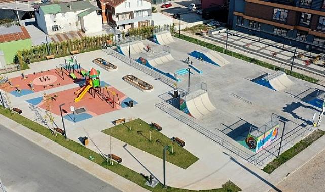 Gençler talep ediyor, Büyükşehir yapıyor; Skate parklar gençlerin gözdesi oldu