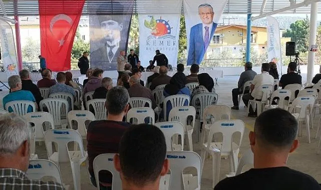 Göynük kapalı pazar yerinde kuralar çekildi