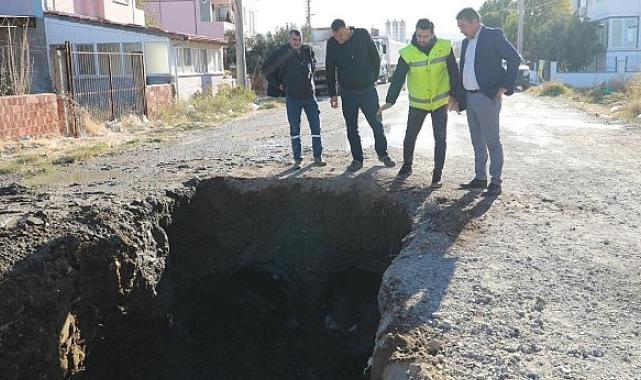 Hürriyet Mahallesi’nde Yağmur Suyu Hattı Yenilendi