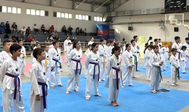 İzmir Bornova’da kuşak terfi sınavı heyecanı