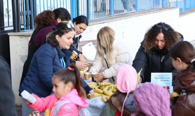 İzmir Güzelbahçe çocukların beslenmelerini zenginleştirdi