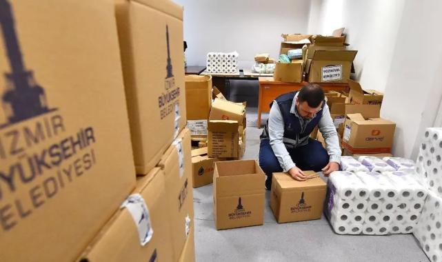 İzmir’de okullara hijyen seti desteği