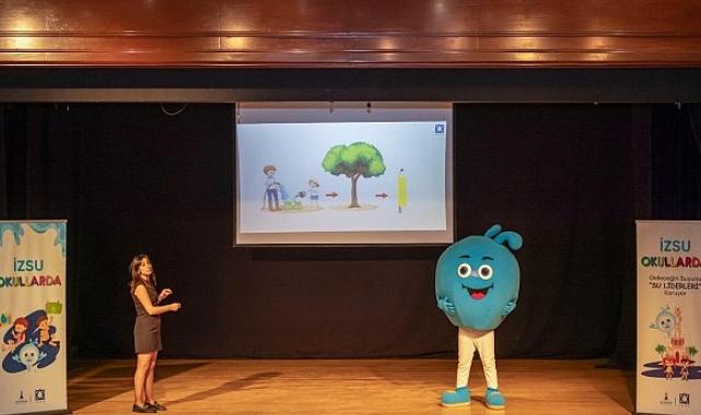 İZSU Okullarda projesi ile anaokulu öğrencilerine su krizine karşı farkındalık eğitimi