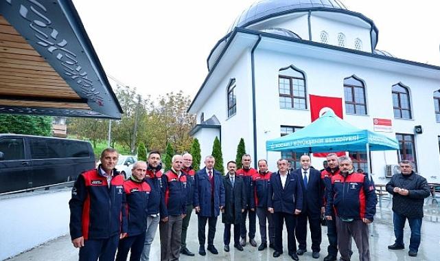 Karamürsel Çamçukur Camii’ne Büyükşehir eli