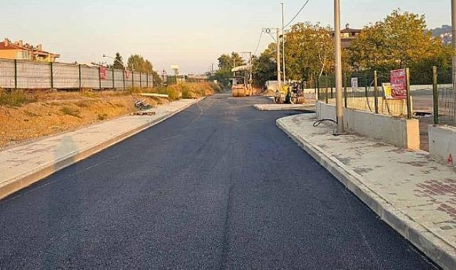 Karamürsel’in yeni otogarına asfalt