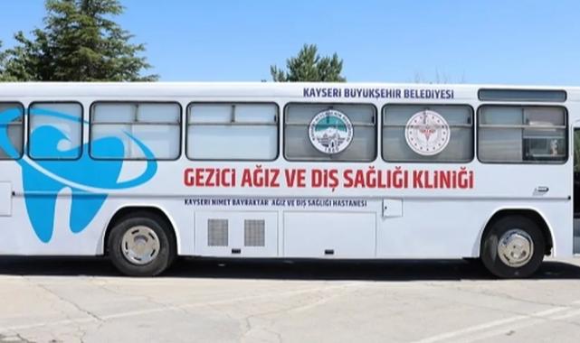 Kayseri Büyükşehir’den gezici ağız sağlığı hizmeti