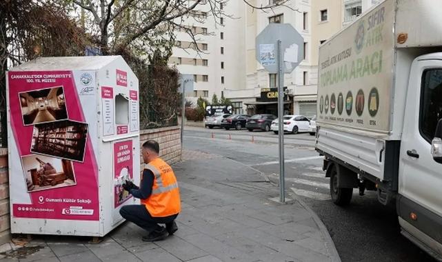 Kayseri Talas’ta atık kumbaraları yenilendi