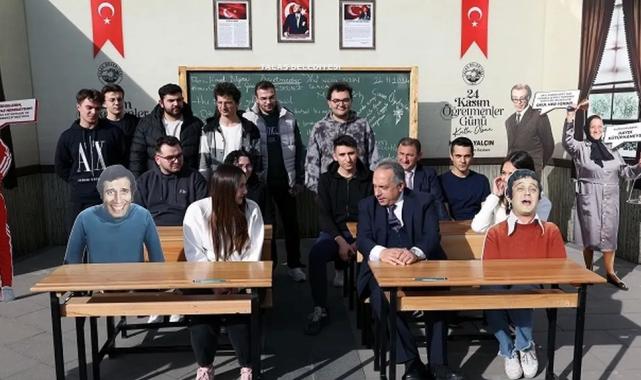 Kayseri Talas’ta ‘Hababam’lı kutlama