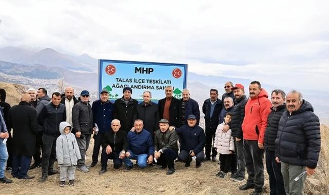 Kayseri Talas’ta yeşil seferberlik