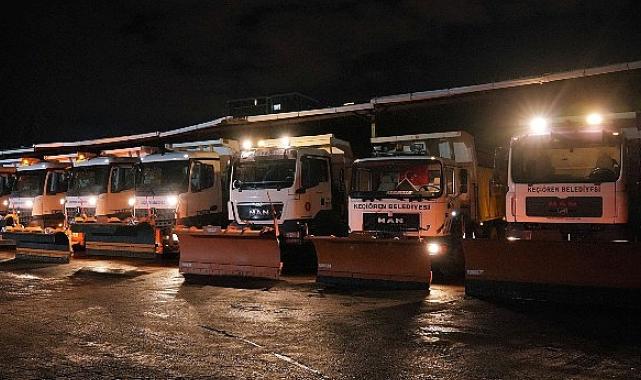 Keçiören yağış için teyakkuzda