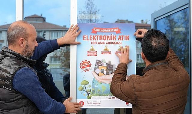Keçiören’de Elektronik Atık Toplama Yarışması Başladı