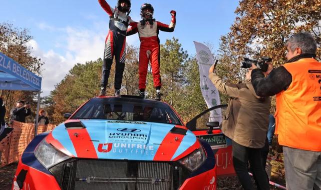 Kerem Kazaz en genç ralli şampiyonu