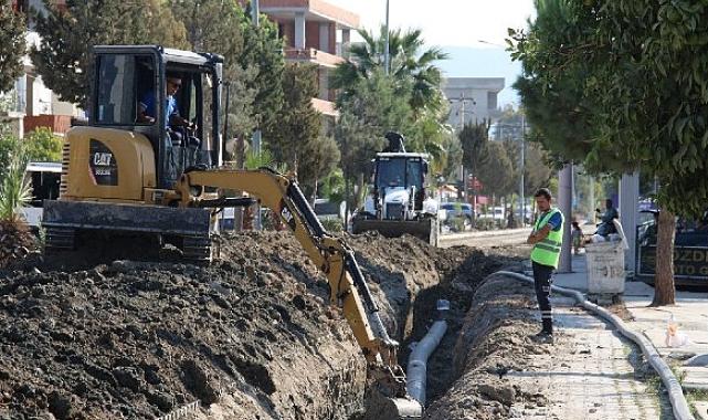 Kınık ve Ova’da 40 yıllık içme suyu hattı yenileniyor
