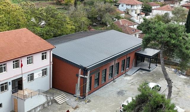 Kızderbent’teki çok amaçlı salonun yüzde 95’i tamam