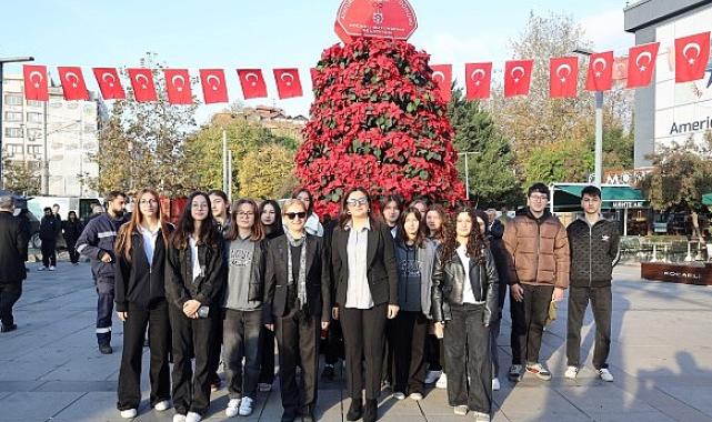 Kocaeli Ata’sını onun adını taşıyan çiçeklerle anıyor