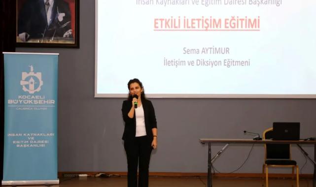 Kocaeli Büyükşehir’den şef ve amirlere eğitim
