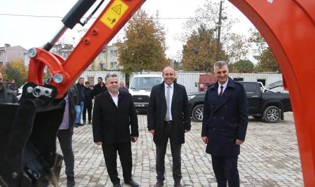 Kocaeli Gölcük’ün makine parkuruna 3 yeni takviye