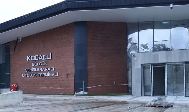 Kocaeli Gölcük’ün yeni terminaline son dokunuşlar