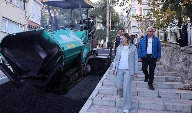 Konak’ın sokakları yenileniyor