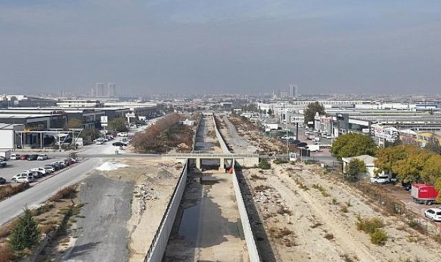 Konya Büyükşehir Keçili Kanalı Islahı Projesinin 3.2 Km’lik Kısmını Daha Tamamladı