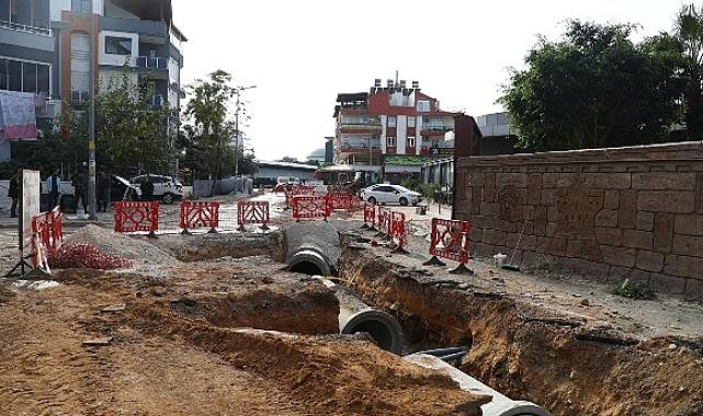 Konyaaltı Pınarbaşı Mahallesi’nin yağmur suyu sorunu çözülüyor