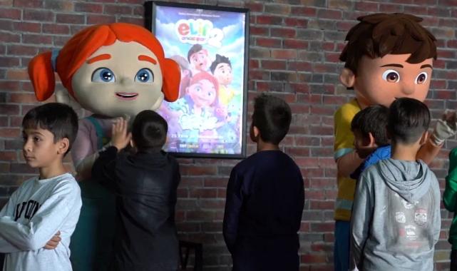 Konya’da Bilgehane öğrencilerinin sinema keyfi