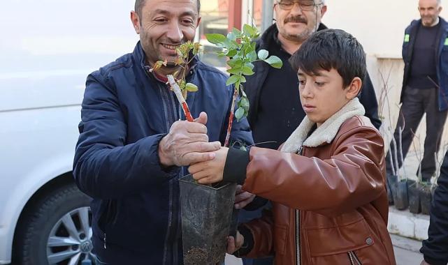 Konya’nın 3 ilçesinde üreticiye Antep Fıstığı desteği