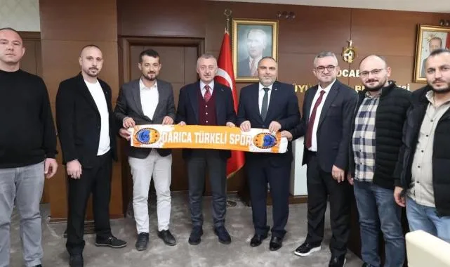 KOSİDEF’ten Başkan Büyükakın’a nezaket ziyareti