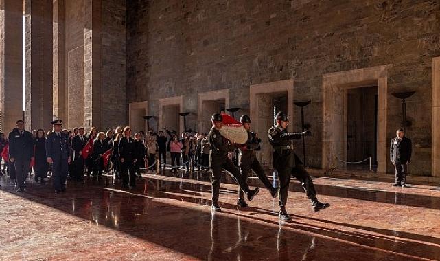 Kotonlular Atamızı anmak için Anıtkabir’deydi