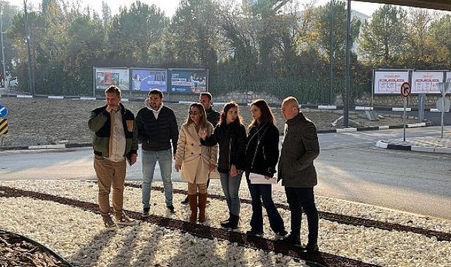 Manisa Büyükşehir Belediyesi peyzaj çalışmalarını kent genelinde sürdürüyor