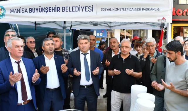 Manisa’da 3 bin kişilik keşkek hayrı