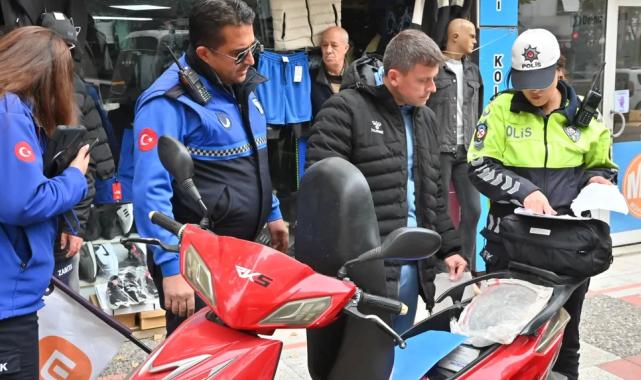 Manisa’da kaldırım işgaline sıkı denetim