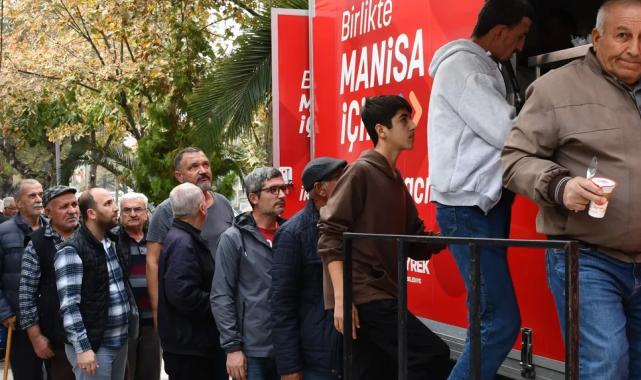 Manisa’da Kıbrıs Gazisi Ruayöz için pilav hayrı
