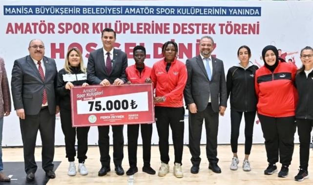 Manisa’dan amatör spor kulüplerine 4 milyon liralık destek