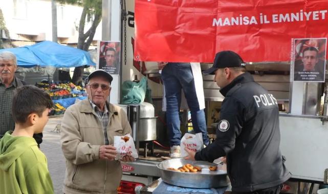 Manisa’dan şehit polis Hasan Akoral’a anma