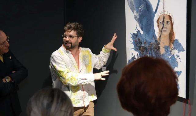 Mersin’de ‘3. Art Land Sanat Çalıştayı’ sergisi açıldı