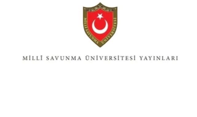 Milli Savunma Üniversitesi’nin kitap kapağı kurum dışı grafikere hazırlatılmış!