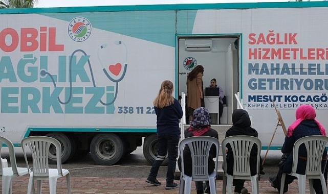 Mobil Sağlık Tırı Kemer’de