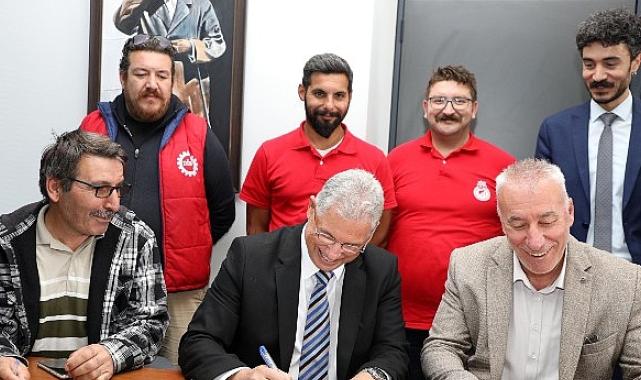 Mudanya Belediyesi’nde Sözleşme Sevinci