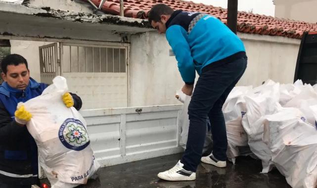 Muğla’da 17 bin 400 çuval odun dağıtıldı