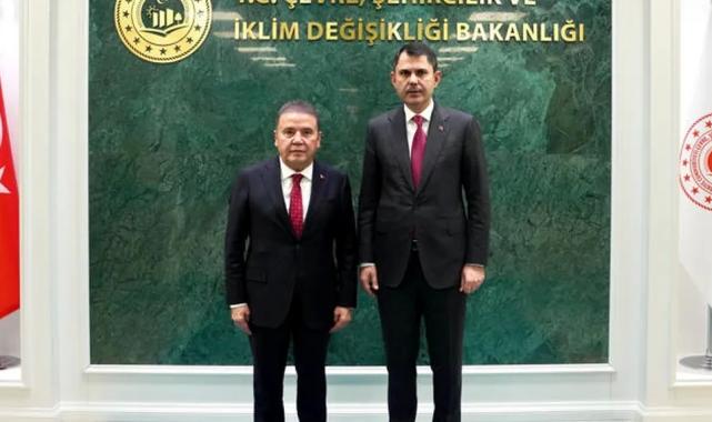 Muhittin Böcek Bakan Murat Kurum’la görüştü